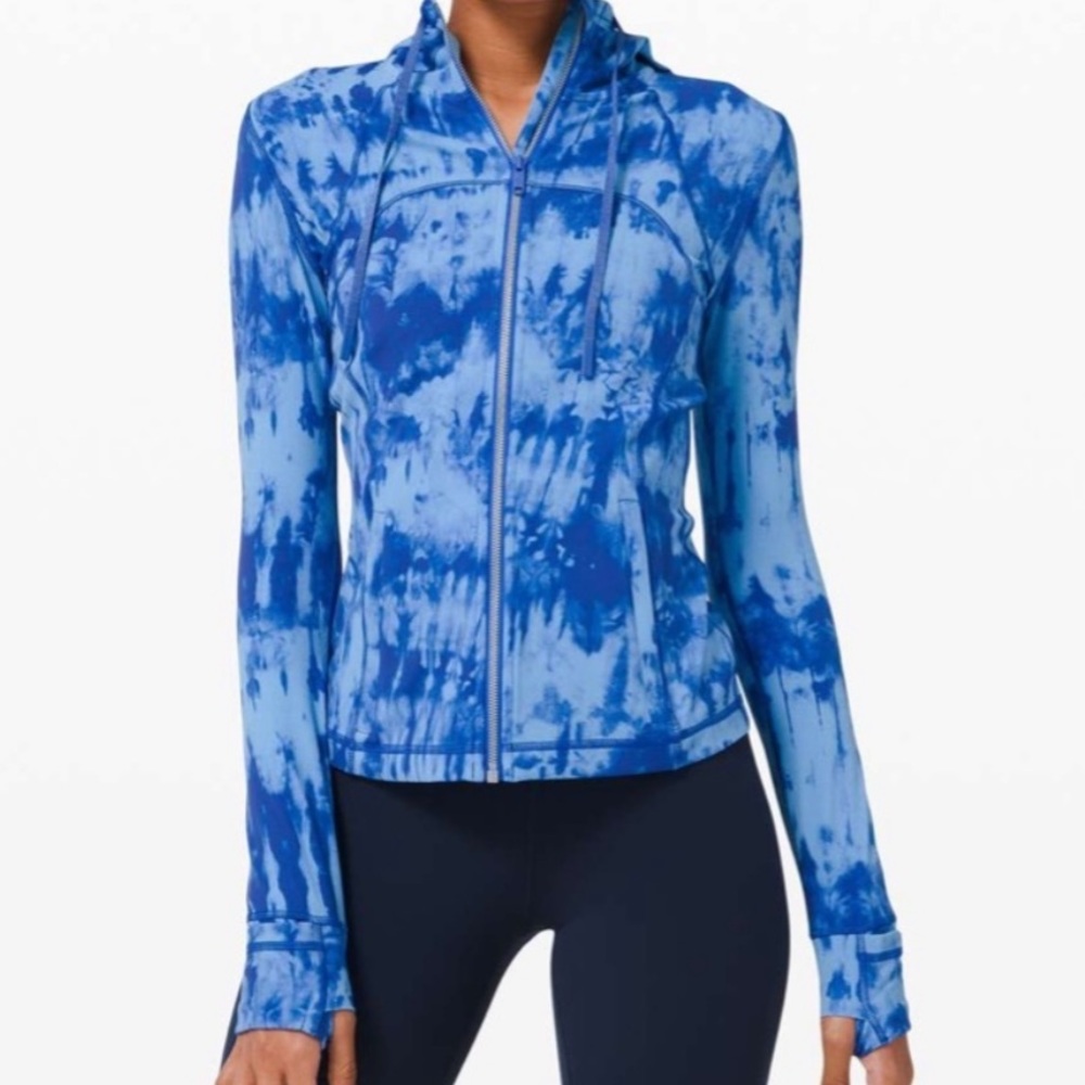 Lulu Lemon tie dye zip up jacket